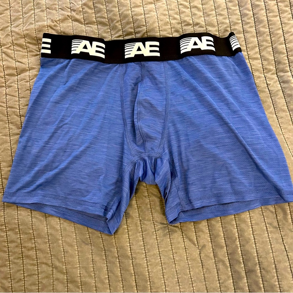 American Eagle Blue Cooling Mesh Boxer Briefs